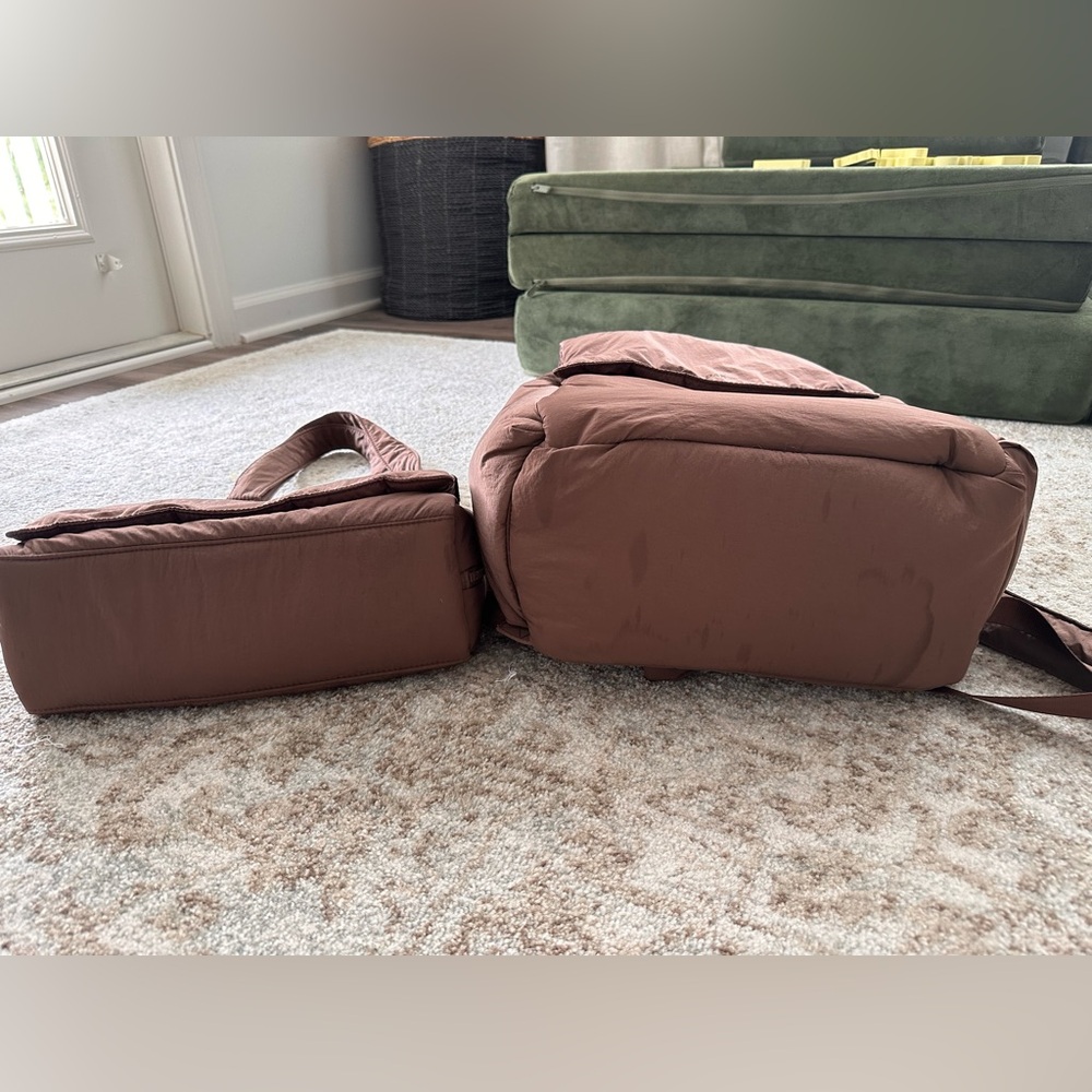 Calpak Hazelnut Baby Bag Set with stroller straps - Picture 6 of 11